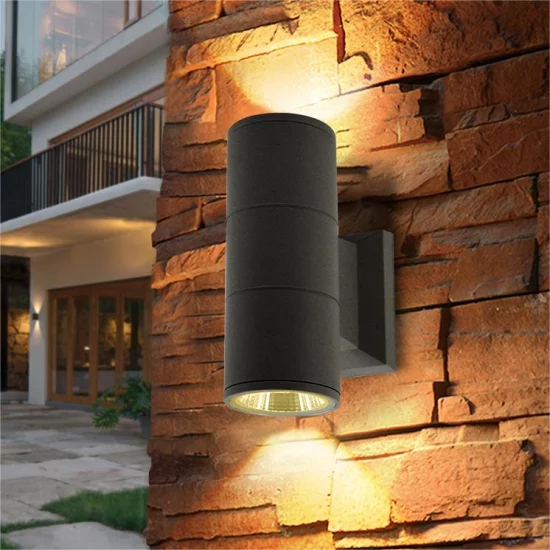 Aluminum IP65 Up Down Bracket Sconce Outdoor Wall Lamp LED Wall Light